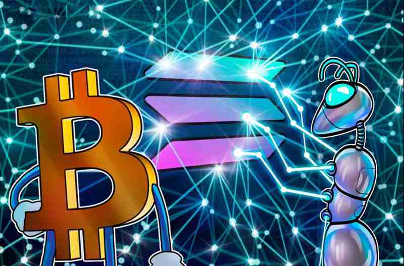 详细了解索拉纳（solana）对比比特币（btc）图表显示sol价格可能突破至300美元